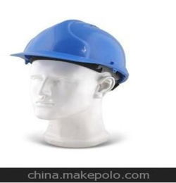 石家庄厂家直销蓝色玻璃钢材质安全帽 电力建筑安全帽 质量好